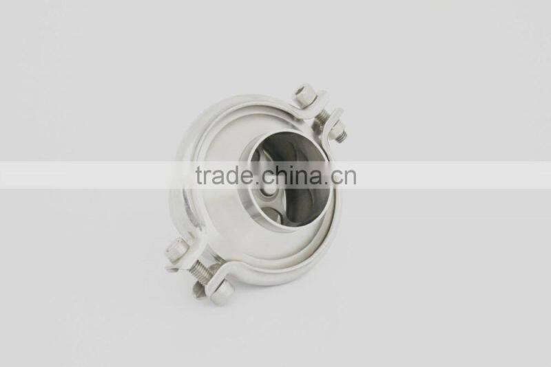 stainless steel 316 tri-clamp/welded 1/2" check valve