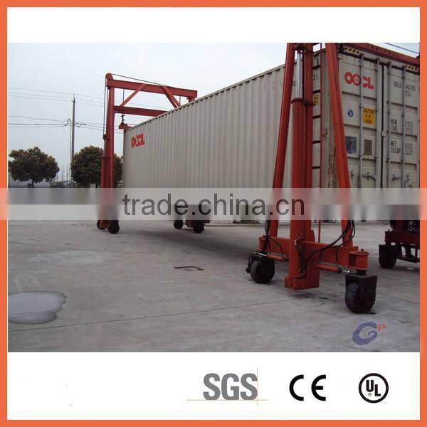 container crane cost unload container from truck to ground