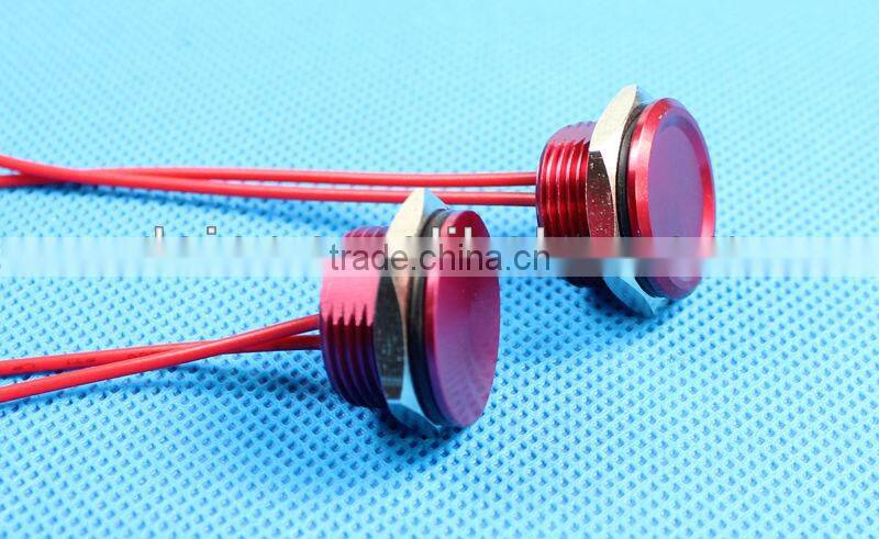 Daier 16mm stainless steel waterproof piezo switch