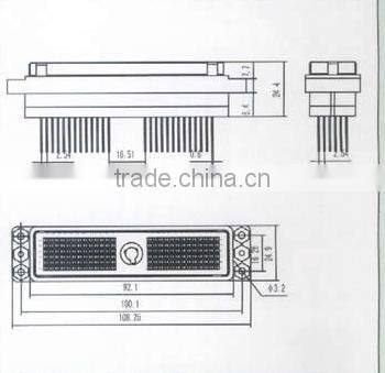 Zero force connector