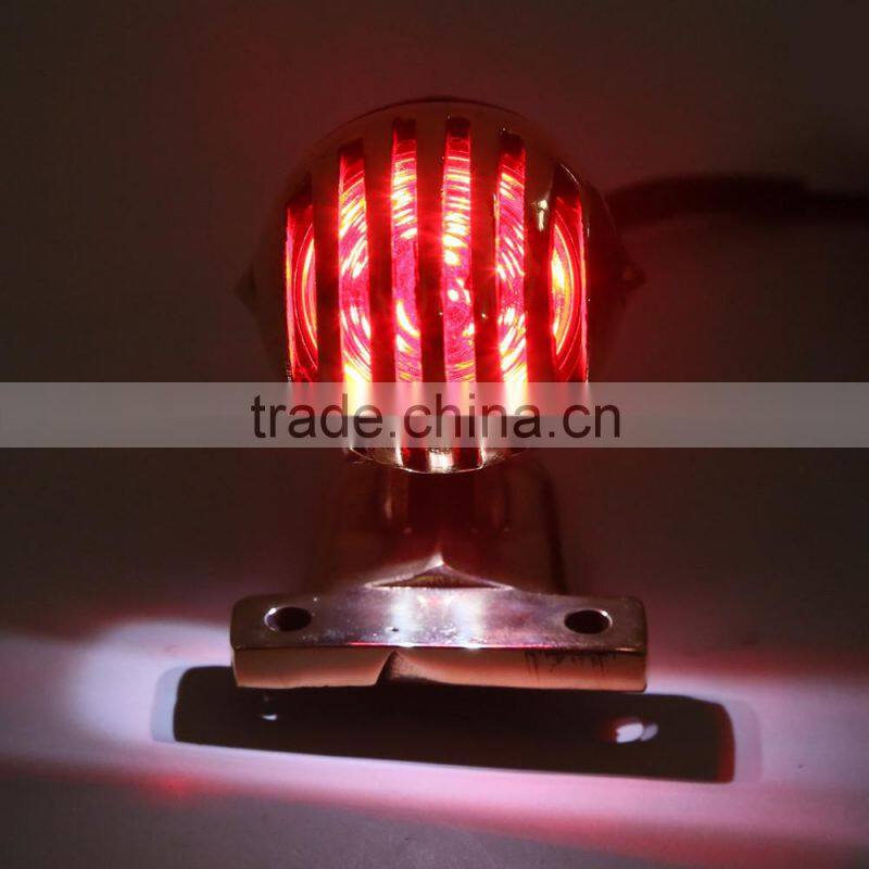 Bracket Holder Rear Brake Taillight Tail Light For Chopper Bobber Triumph