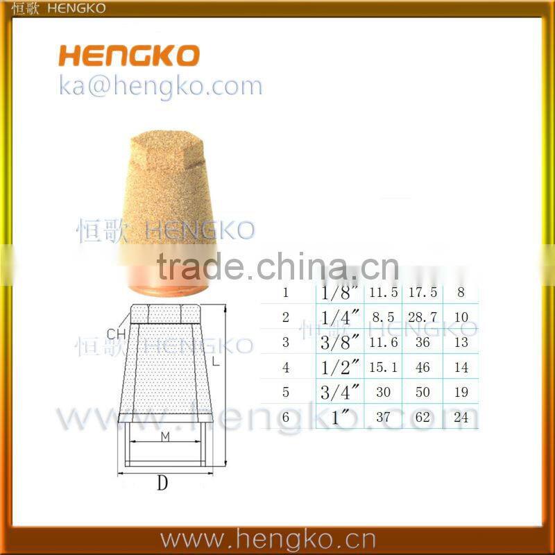 Sintered Porous Stainless Steel 316 Brass Bronze Pneumatic SMC Air Filter Regulator