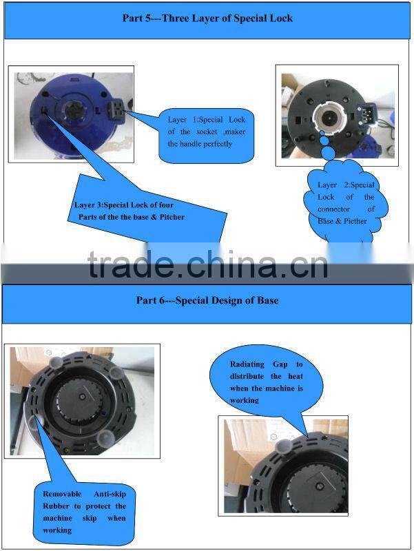 Facotry 100% Newest Automatic food processor/Soy milk soup machine with CE,low price