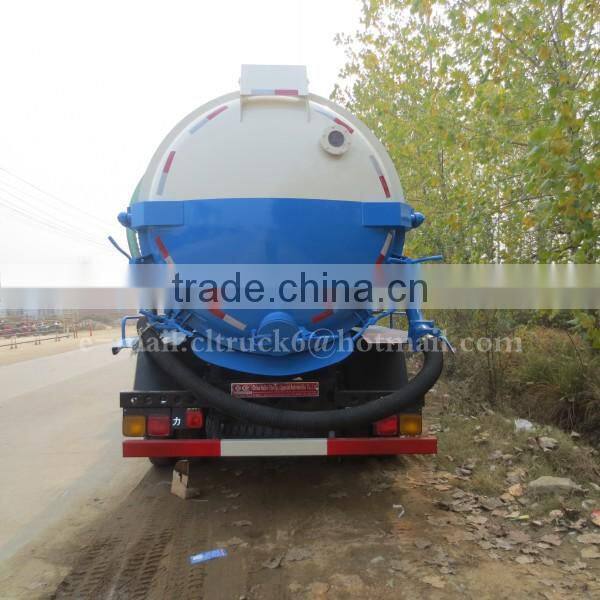 DONGFENG 4*2 Flushing with Sewage Suction Truck 8m3