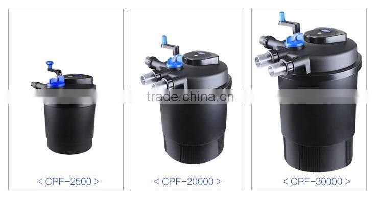 Gardening Big Surface Purification Pond Bio Filter with UV light