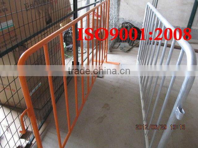 Hot Sale Used Galvanized Road Pedestrian Safety Barrier 20years' Factory