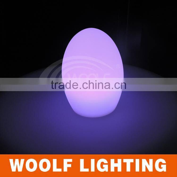 Nice Looking Color Chaing 16 colors RGB LED Egg Lamp