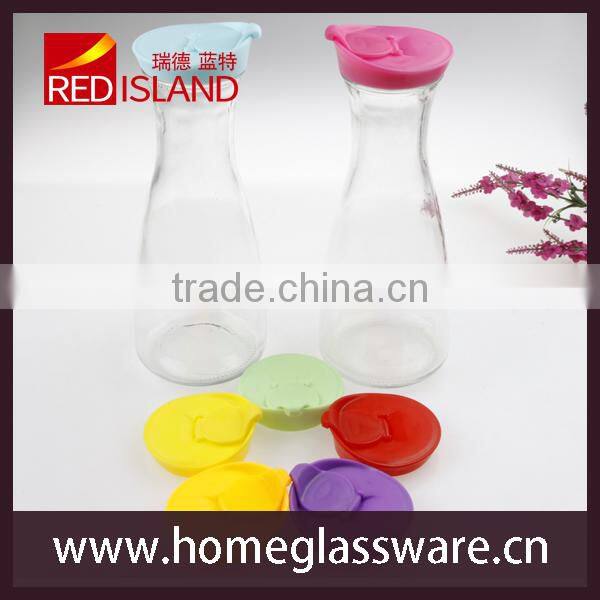 GLASS WATER BOTTLE DRINK CONTAINER