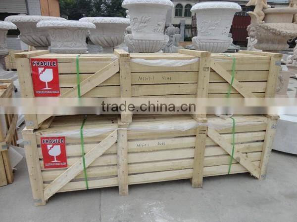 Freestanding White Marble Oval Bathtub For Sale