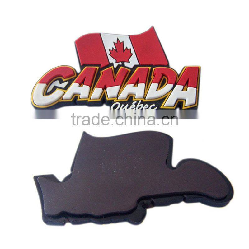 PVC rubber fridge magnet