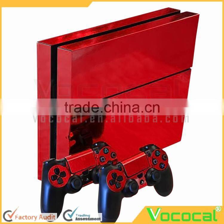Vinyl Decal Protector Skin Sticker for Sony Playstation 4 PS4 and Two Controller