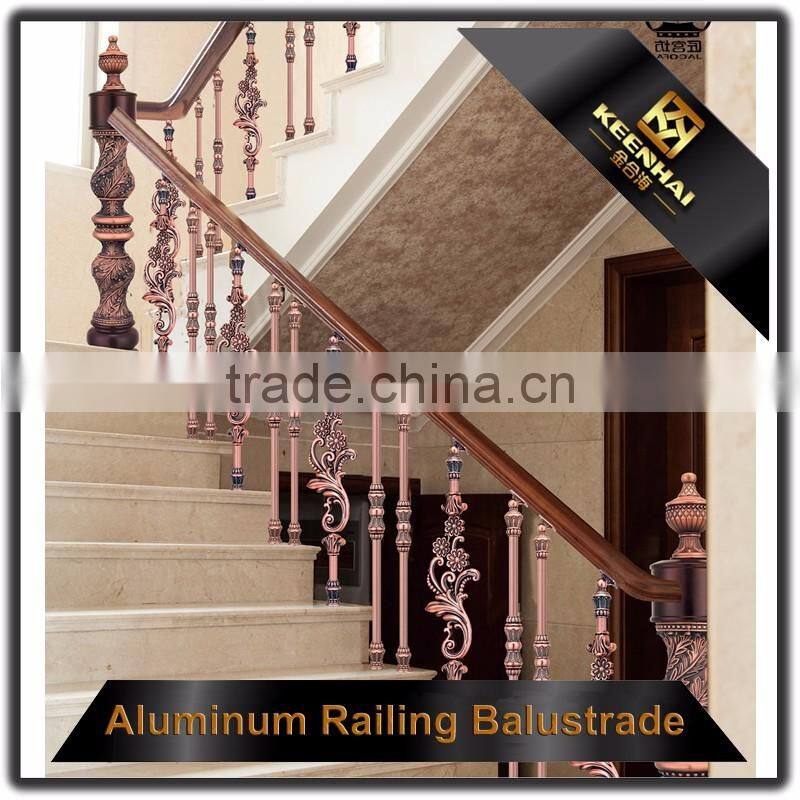 Interior Prefab Art Handrail Aluminum Lows Handrails