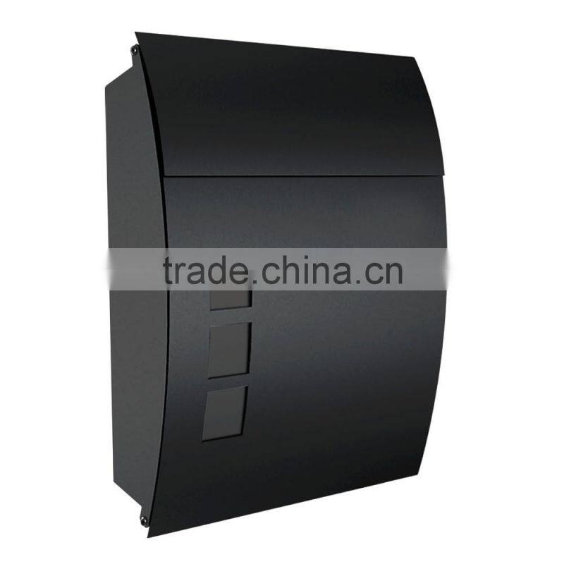 New Design Wall Mounted Stainless Steel Mailbox