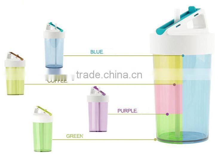 Supply fashion creative Plastic cup / Straw cup (350ml)
