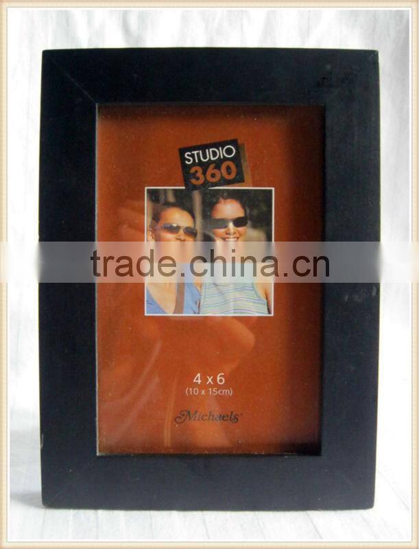 Black Wooden Frame For Gifts and Crafts