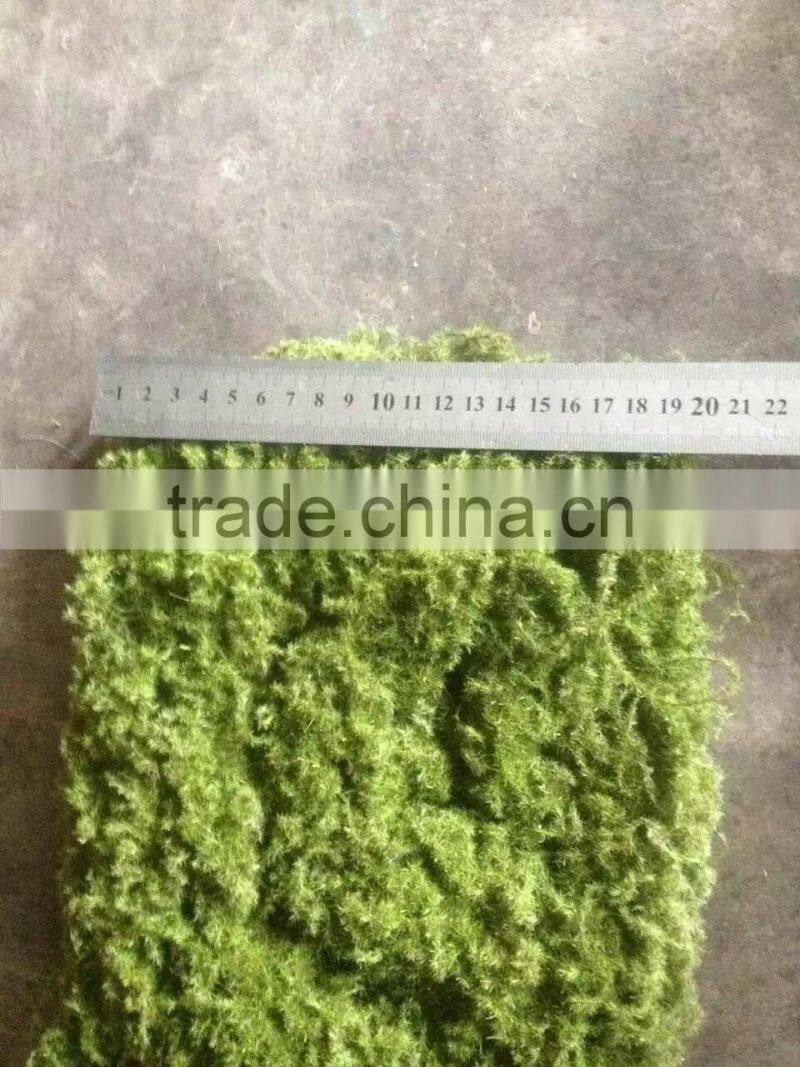 20cm*25cm decorative home decor artificial moss landscaping factory vertical green concrete steel wire mat wall pieces ZM09 2304