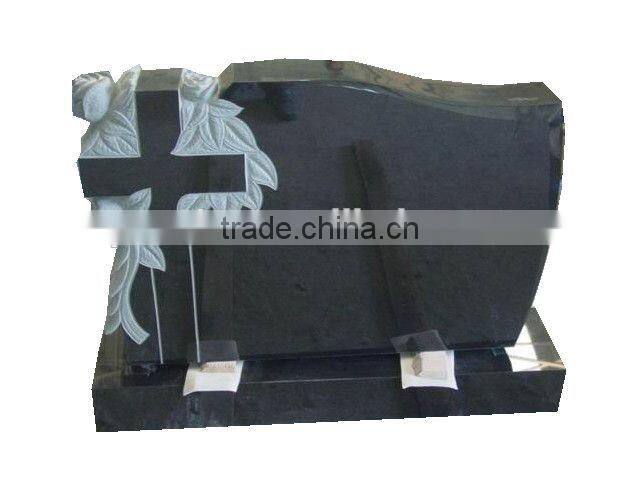Hot-Selling Popular Cheao Black Granite cemetery headstones prices