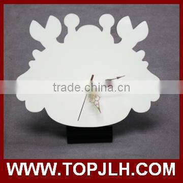 Sublimation blank decorative handmade wood wall clock
