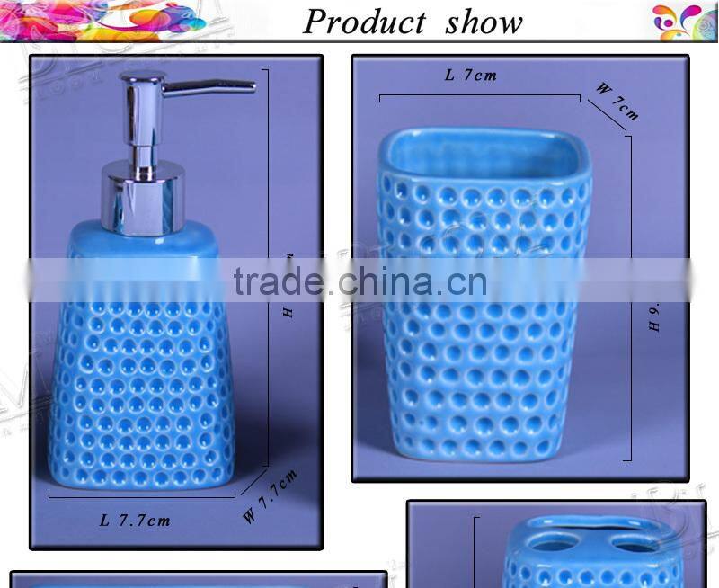 New design 4 pcs bathroom accessories bathroom set