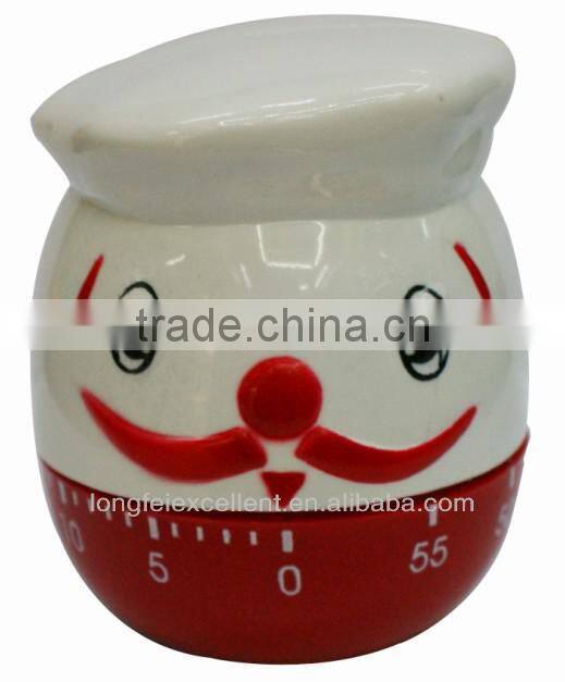 Small snow man mechanical timer mini mechanical water timer