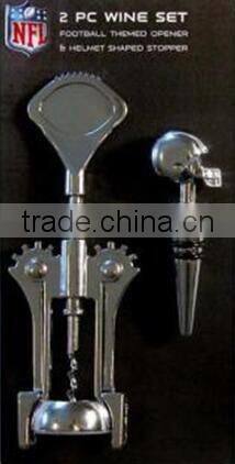 metal corkscrew wine opener
