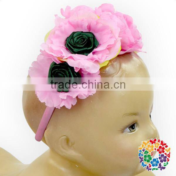 vintage colorful flower baby kids latest hairband designs