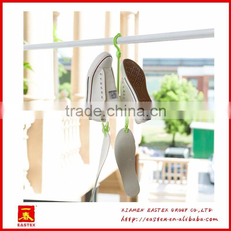 Wind-proof and professional shoes and socks hanger hook rack