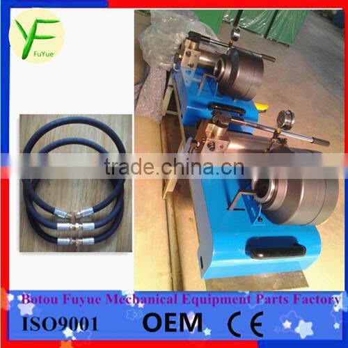 Small manual 2'' high pressure industial hydraulic hose fitting crimping machine