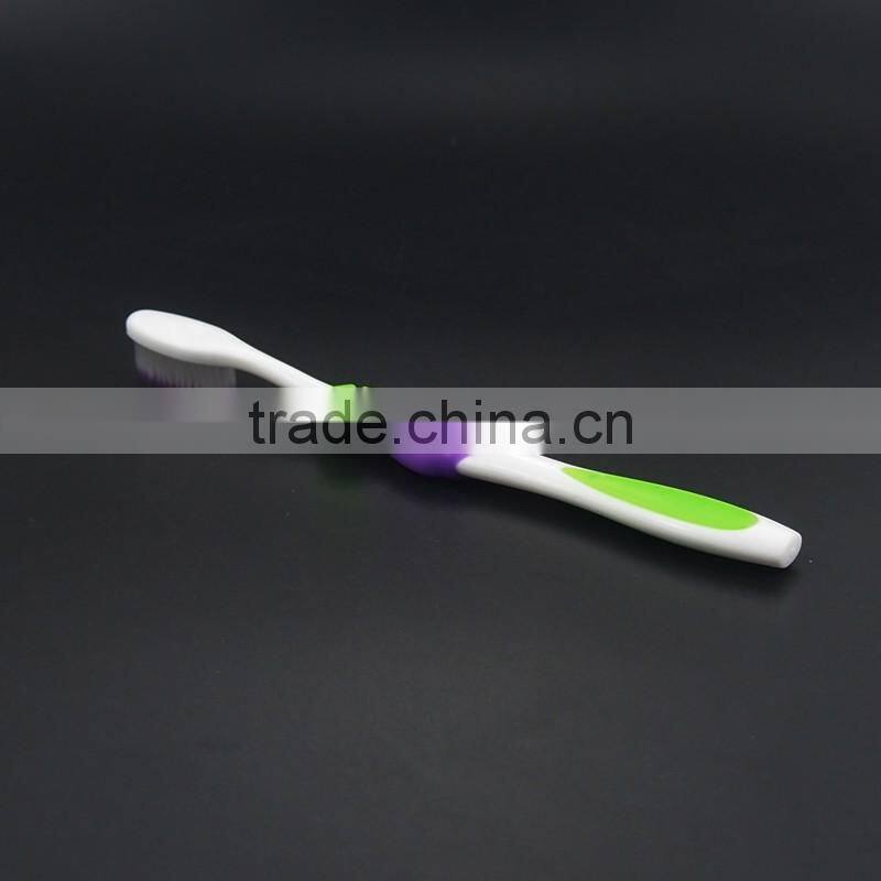 Wholesale Nylon Bristles Toothbrush with Sponge for Free Sample