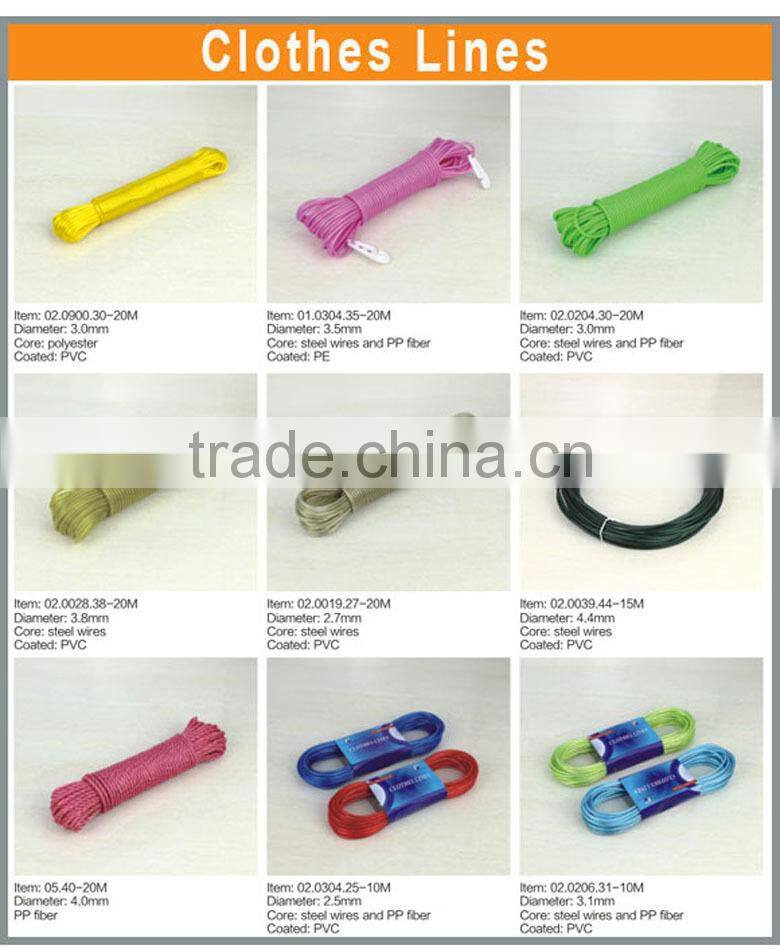 hot strong household clothes line manufacturer Hanging Clothes Line
