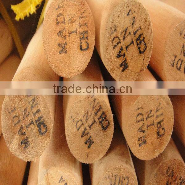 eucalyptus wooden hoe handle for garden tool