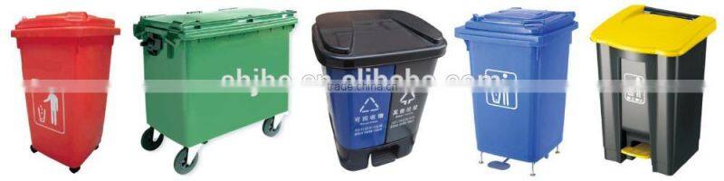 Street 240 Liter Public Outdoor Plastic Dustbin
