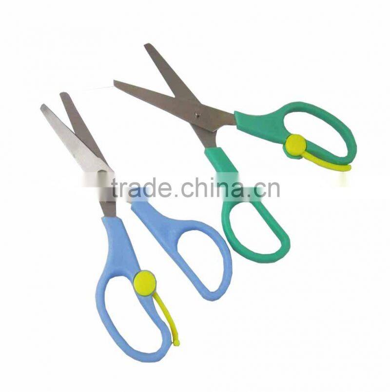 Safty Plastic Handle Small Student Scissors