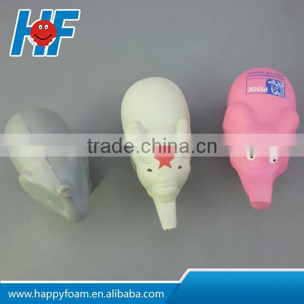 pu elephant stress ball promotional cheap gifts