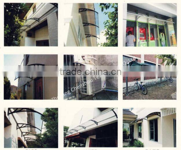 Wholesale price polycarbonate window and door canopy for free sample available