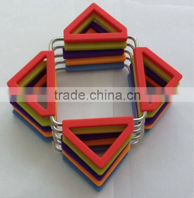 multi-function metal silicone pot trivet