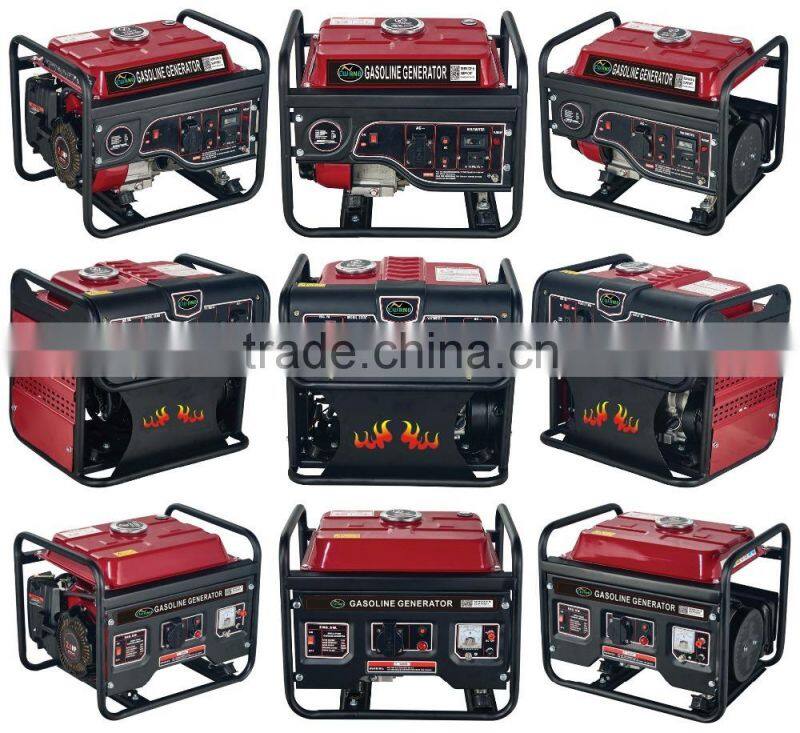 4 stroke Portable Gasoline engine 1 kw generator