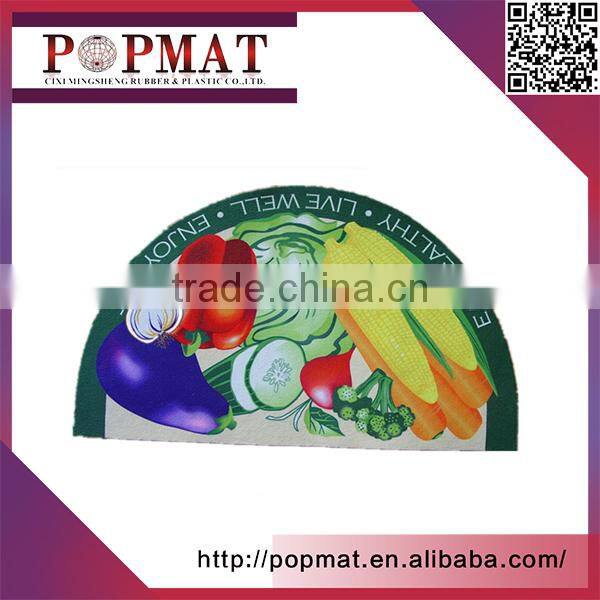 Eco-friendly Custom Print Cloth Logo Floor Mats For Home