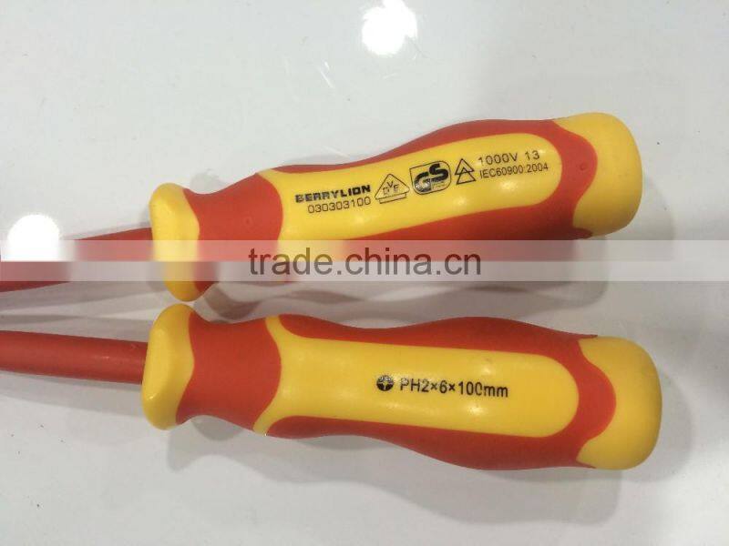 BERRYLION VDE screwdrivers for philips screw, insulated screwdriver for sale