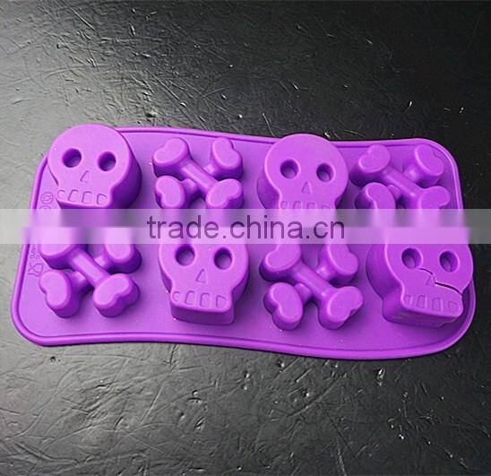 10116human skeleton halloween silicone mould