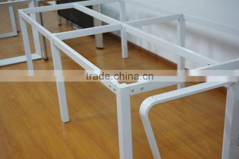 mdf office furniture set 4 people office desk