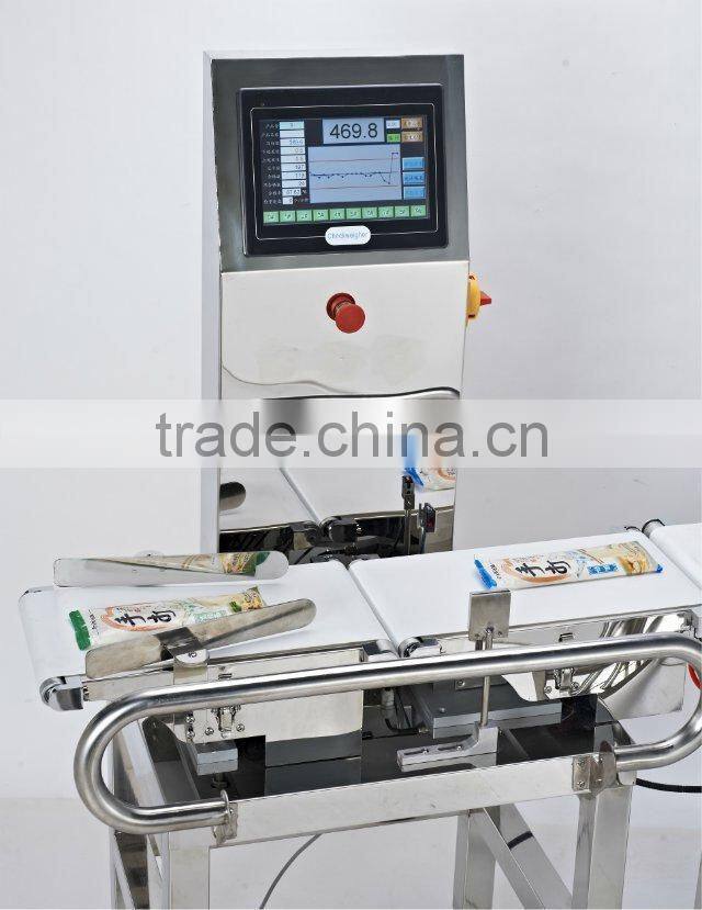 CWM-220 Rehoo auto weight sorting machine food industrial conveyor machine weighing scale checkweigher