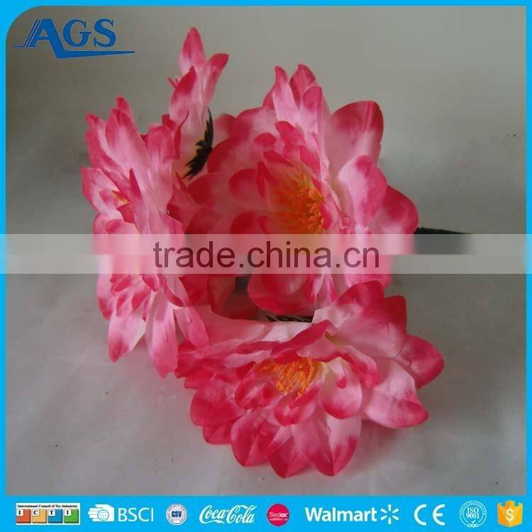 Natural design plastic flower decorative for wedding