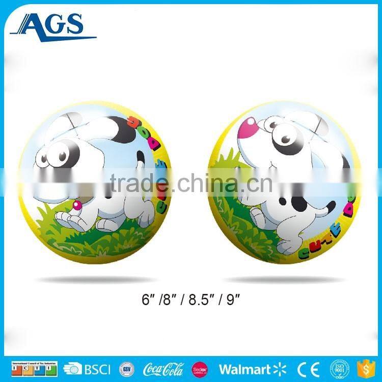 2016 Hot sale colorful fruit design inflatable pvc toy ball