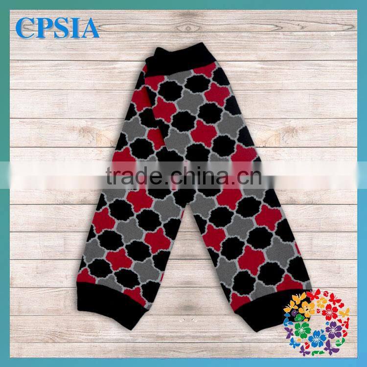 Wholesale football leg warmer 100% Cotton baby leg warmers knitted leg warmers