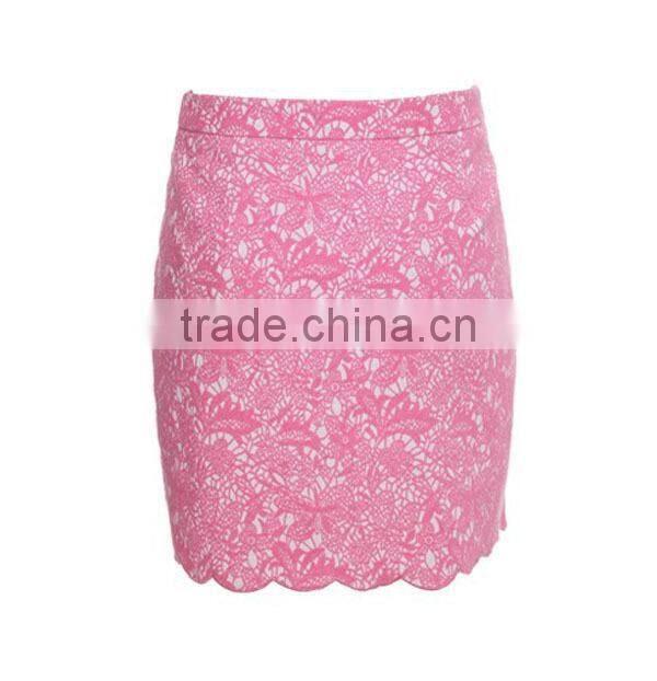 2016 summer hot sexy wrap women's clothing garment apparel direct factory OEM/ODM manufacturing lady's lace skirt