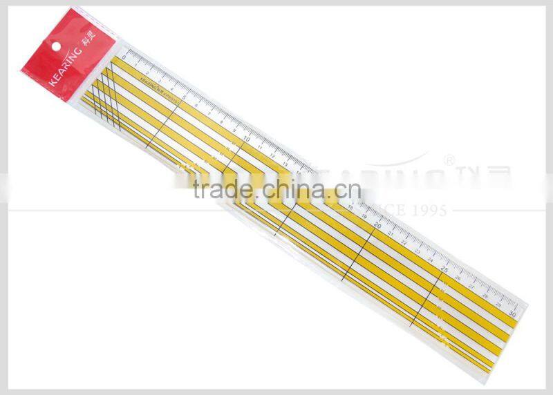 Kearing economical 30cm Rigid Plastic Patchwork Quilting Rulers straight ruler for dressmaking sewing #kpr5151