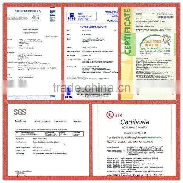 inherently 100% cotton fire resistant fabric