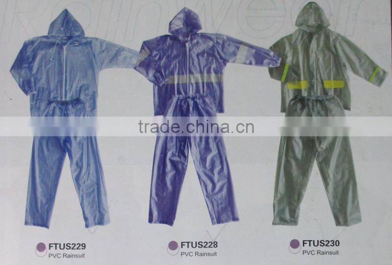 polyester Motorcycle rainsuit
