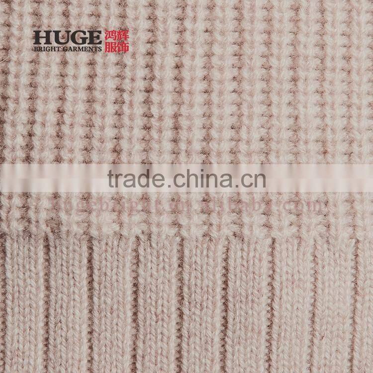 Women's 70% Wool, 30% Cashmere Sleeveless Turtleneck Sweater